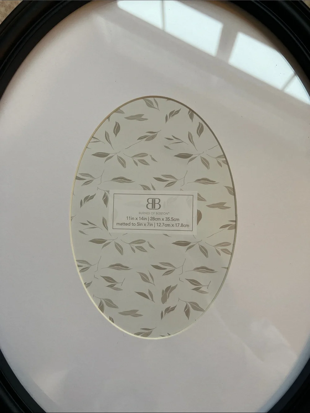 Burnes Of Boston black oval